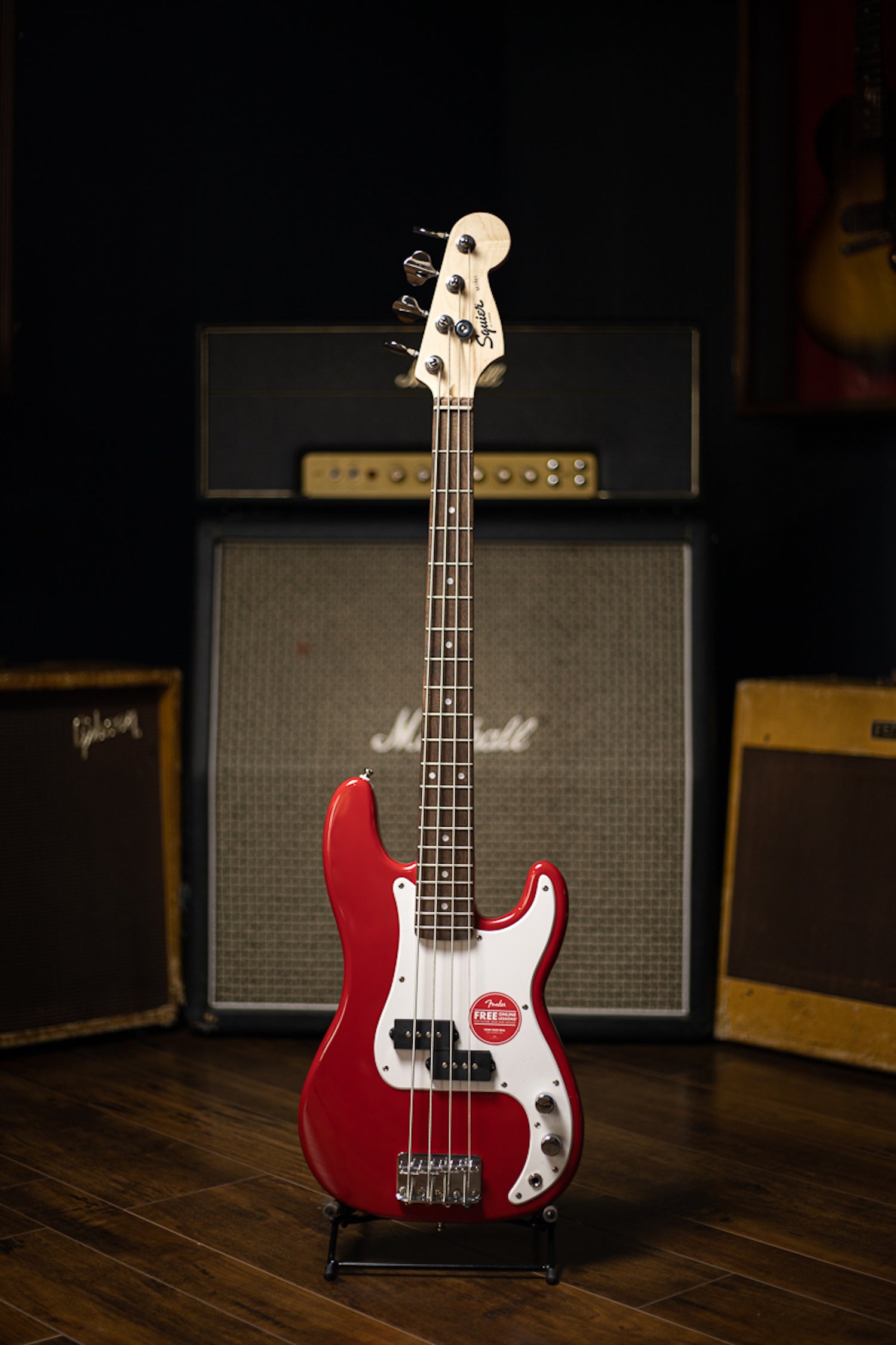 Squier Mini Precision Bass (Dakota Red)