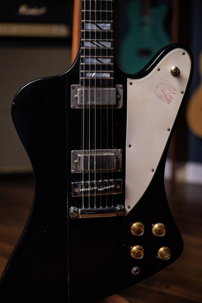 1965 Gibson Firebird Electric Guitar / Duane Roland / Molly Hatchet - Ebony (Refin)