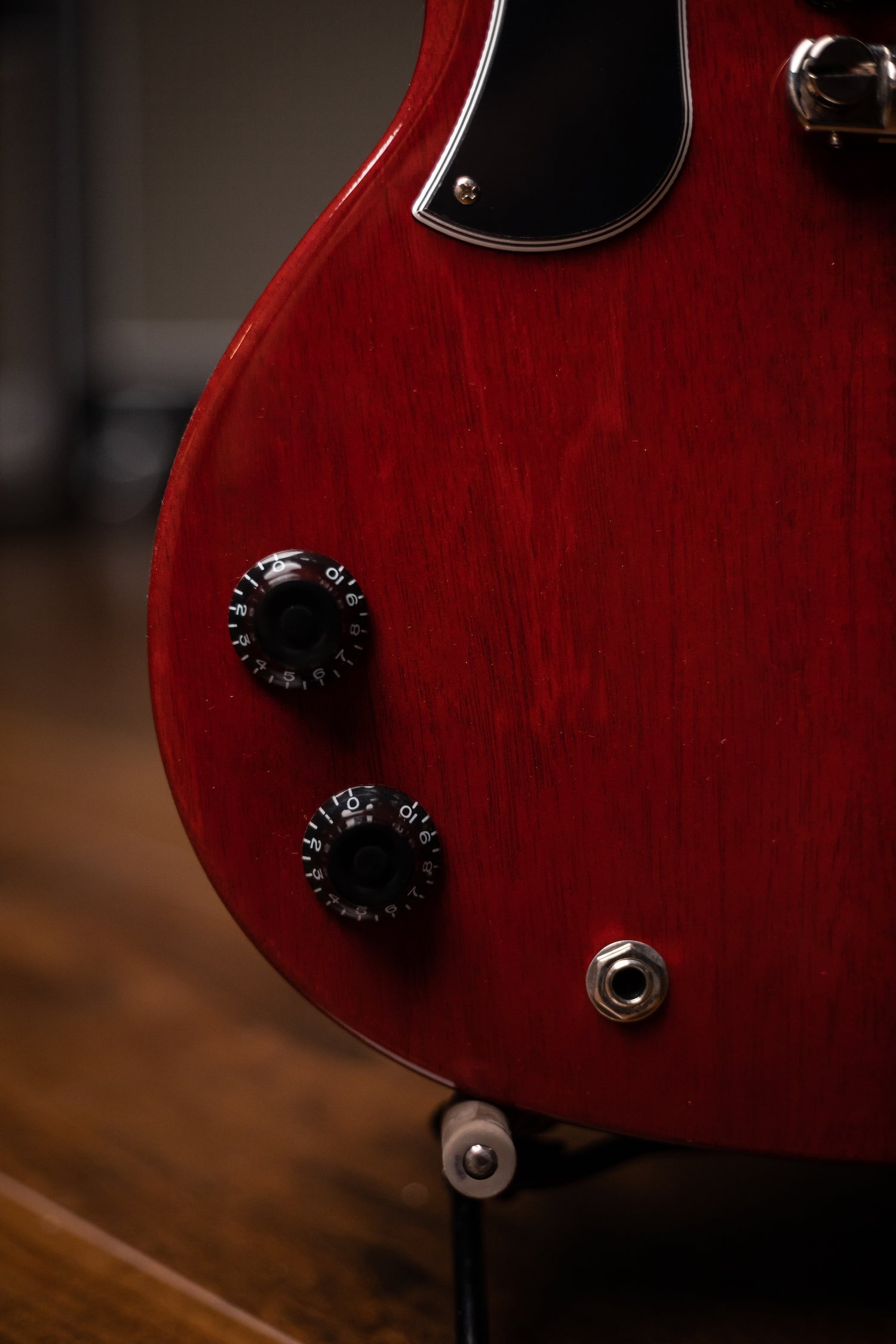Gibson SG Junior Left-Handed Electric Guitar - Vintage Cherry