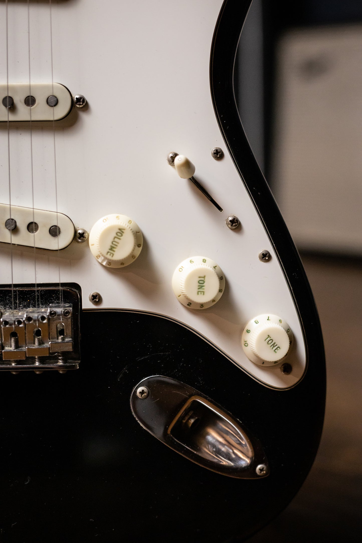 1974 Fender Hardtail Stratocaster Electric Guitar - Black