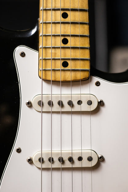 1974 Fender Hardtail Stratocaster Electric Guitar - Black