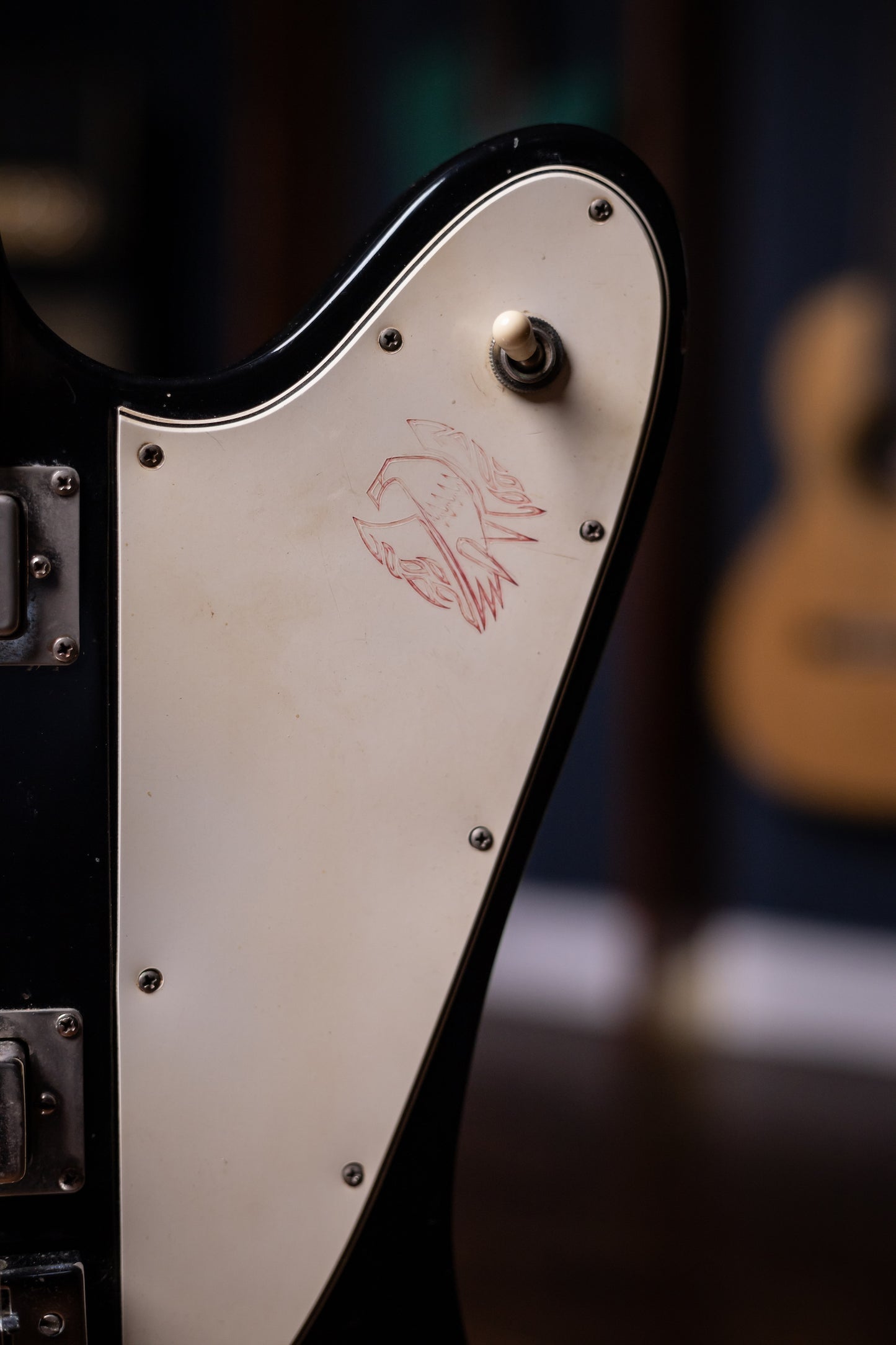 1965 Gibson Firebird Electric Guitar / Duane Roland / Molly Hatchet - Ebony (Refin)