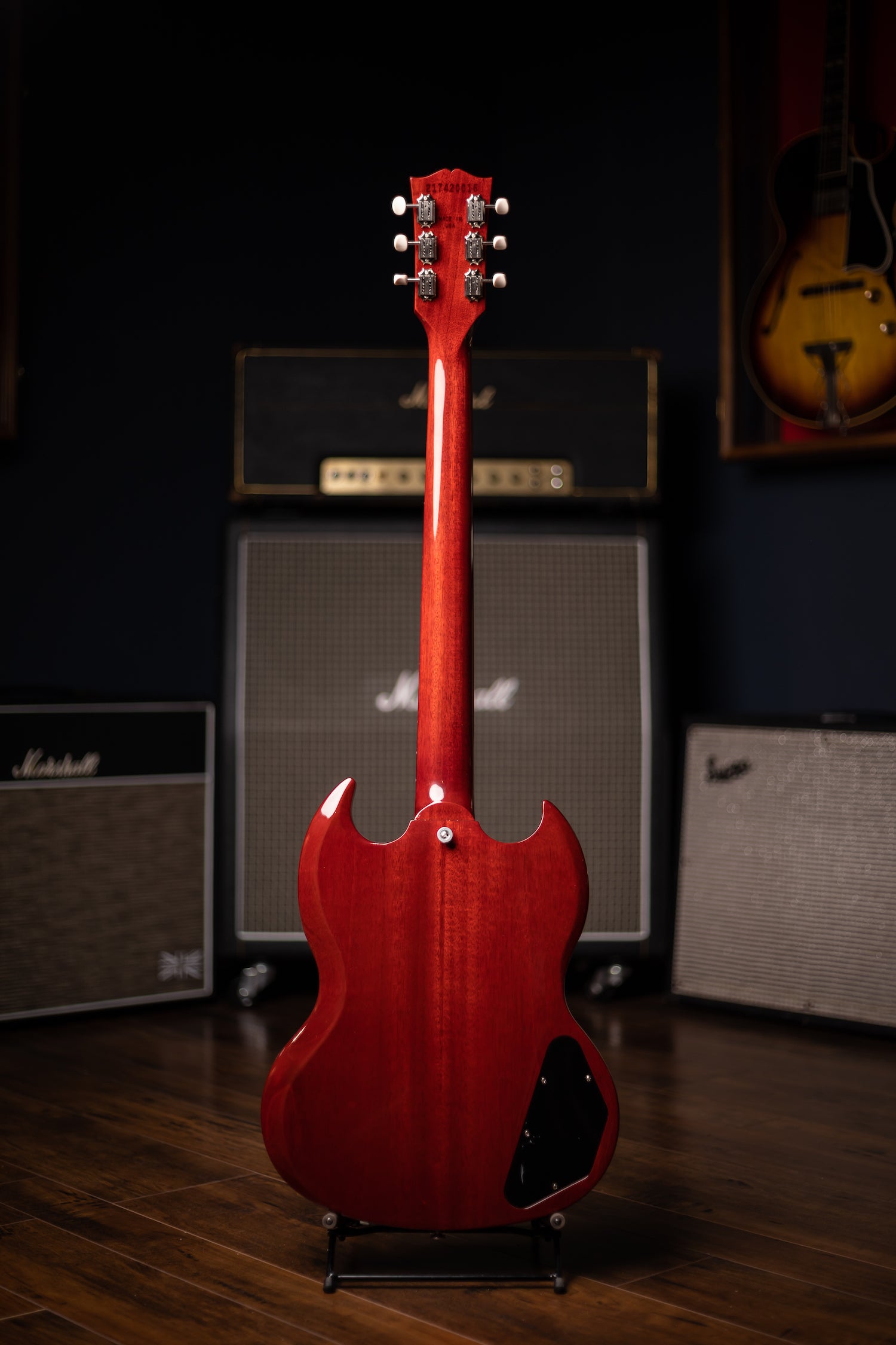 Gibson SG Junior Left-Handed Electric Guitar - Vintage Cherry