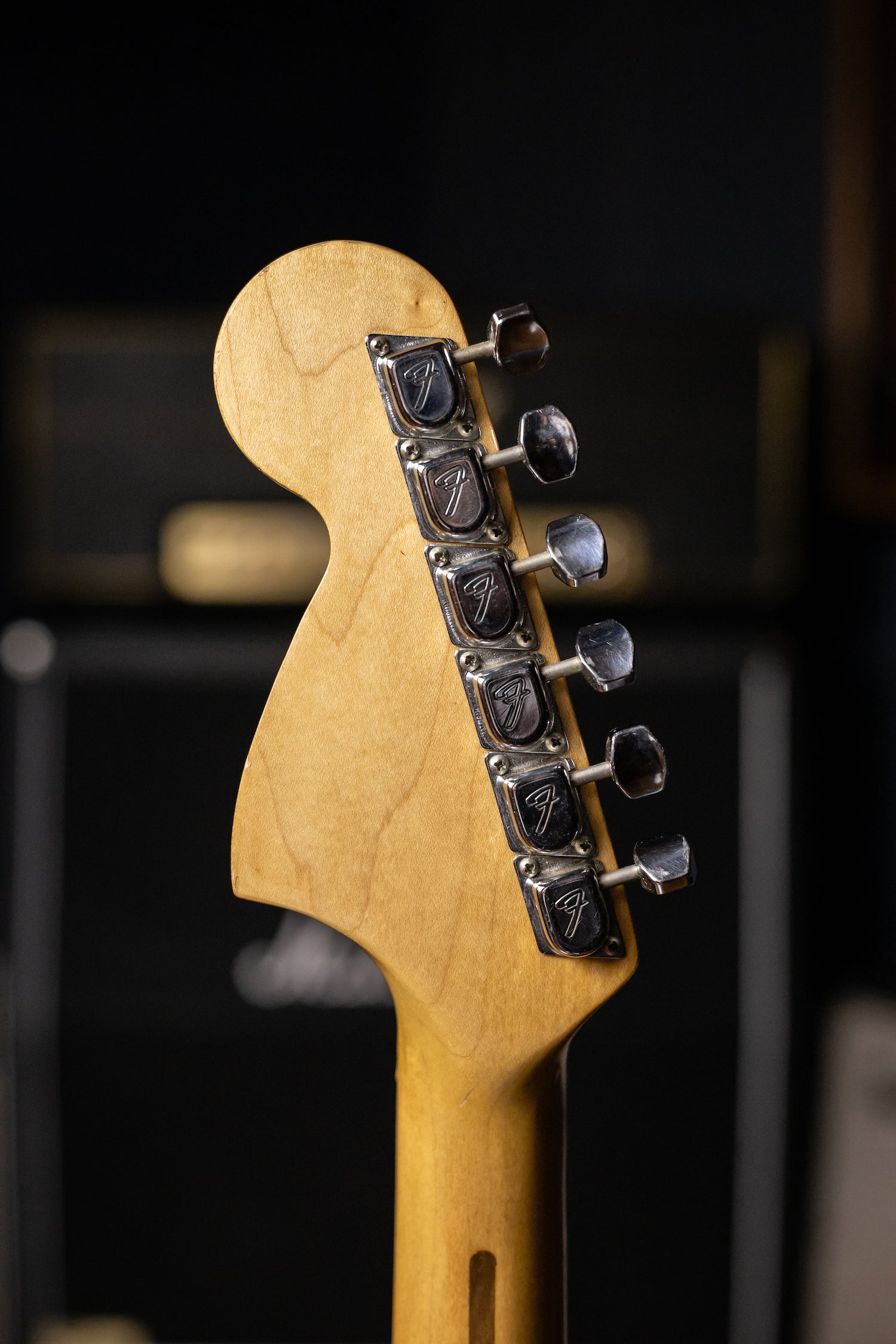 1974 Fender Hardtail Stratocaster Electric Guitar - Black