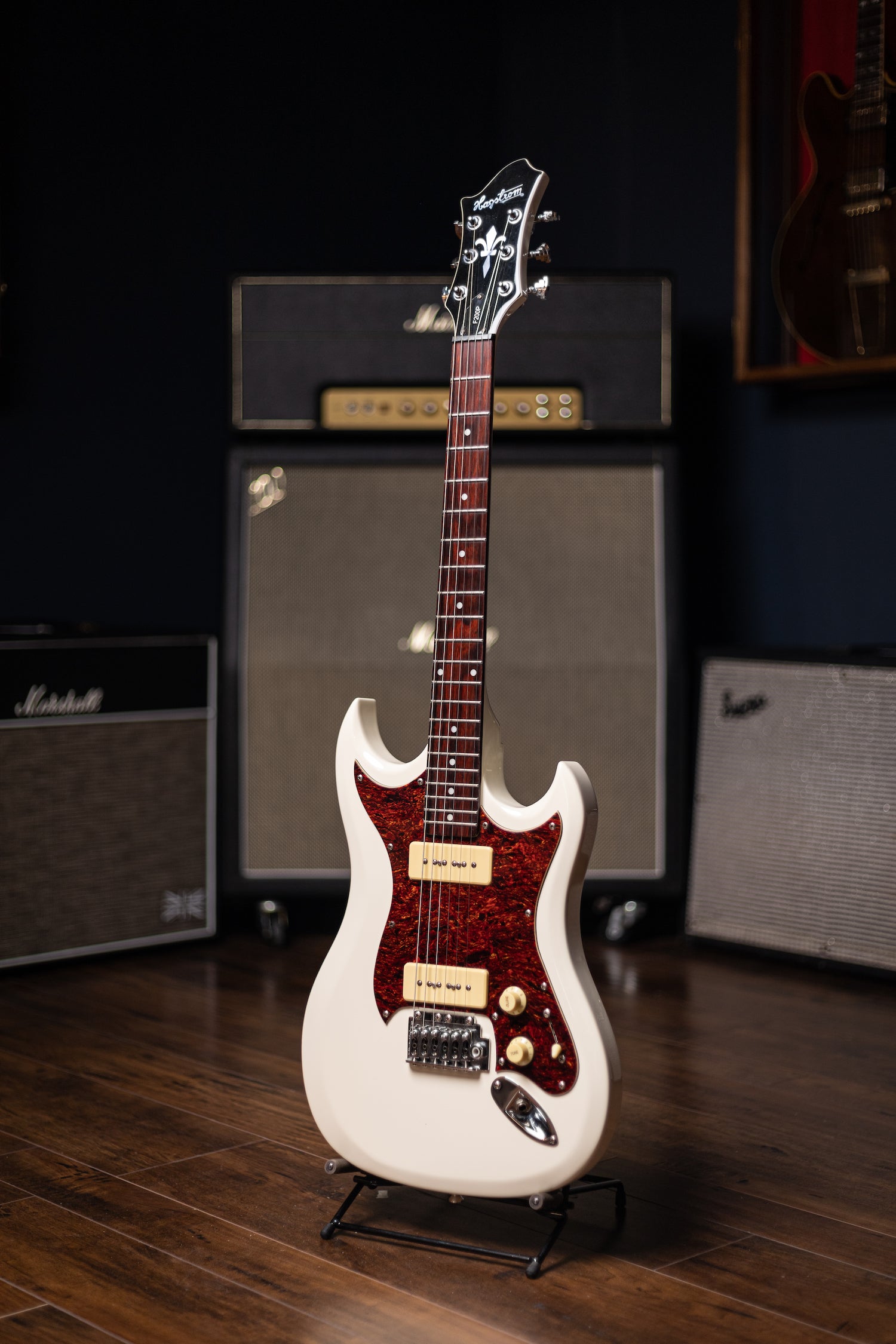 2000's Hagstrom F200P Electric Guitar - White