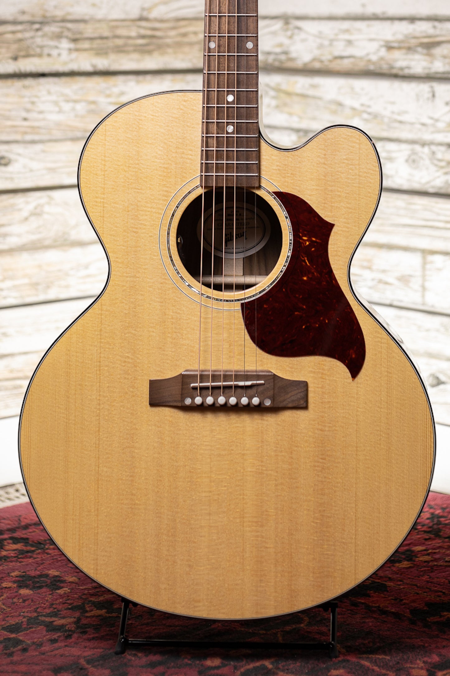 Gibson J-185 EC Modern Walnut Acoustic-Electric Guitar - Antique Natural