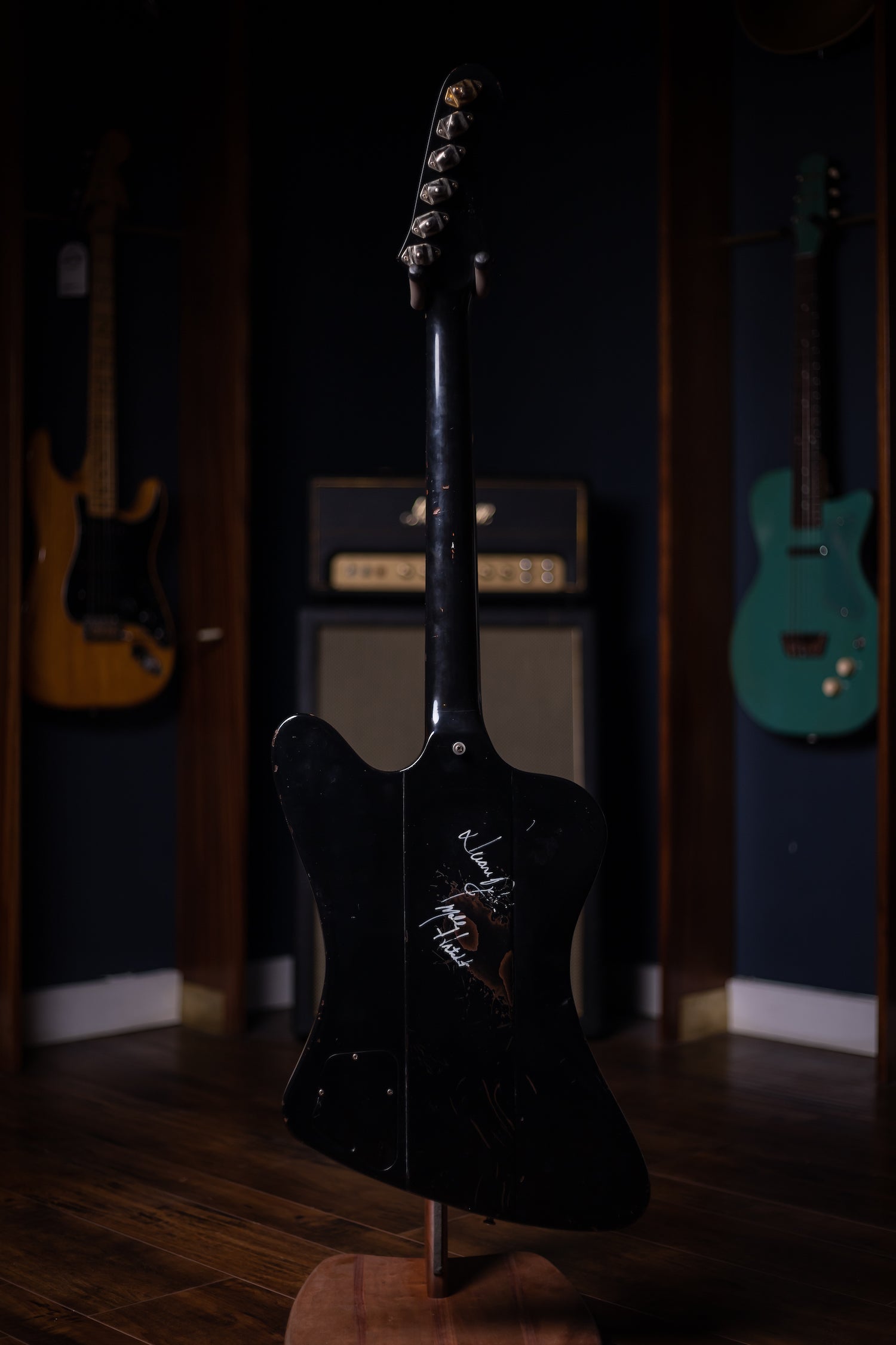 1965 Gibson Firebird Electric Guitar / Duane Roland / Molly Hatchet - Ebony (Refin)