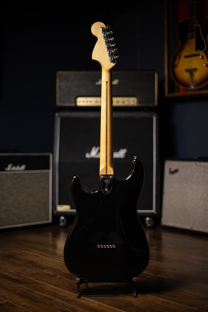1974 Fender Hardtail Stratocaster Electric Guitar - Black