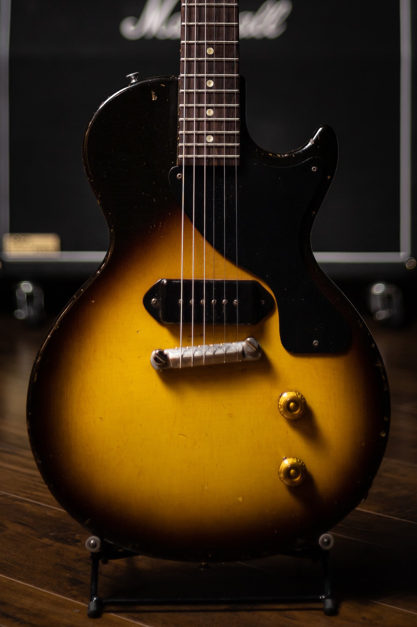 1957 Gibson Les Paul Jr Electric Guitar - Sunburst