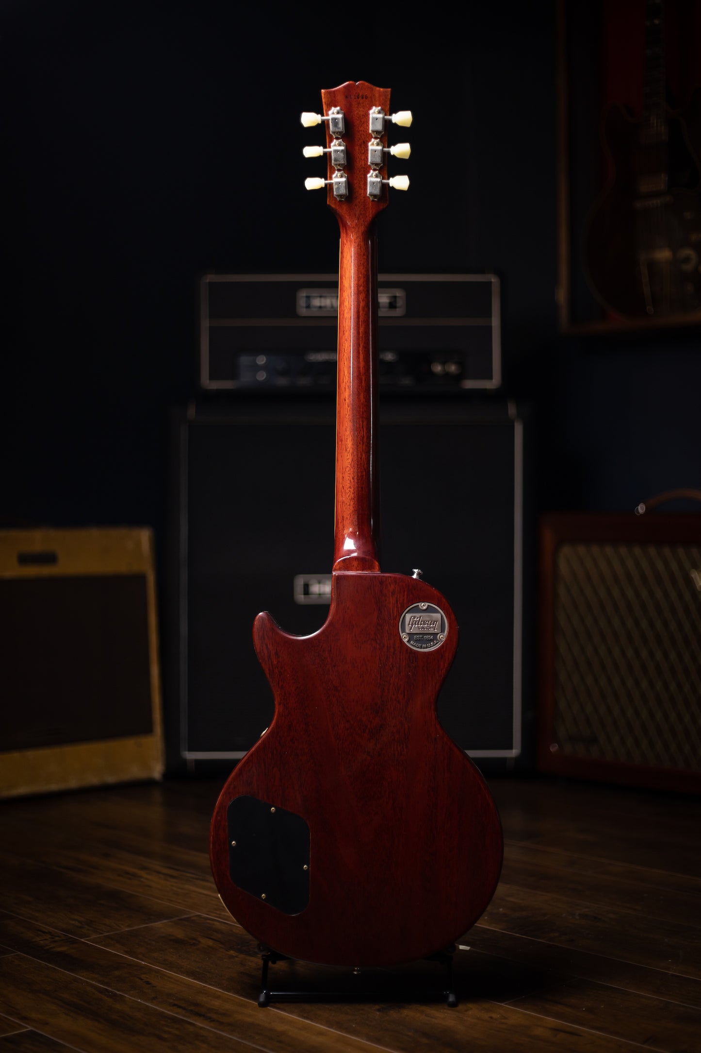 Gibson Custom Shop 1958 Les Paul Standard Reissue VOS Electric Guitar - Iced Tea Burst