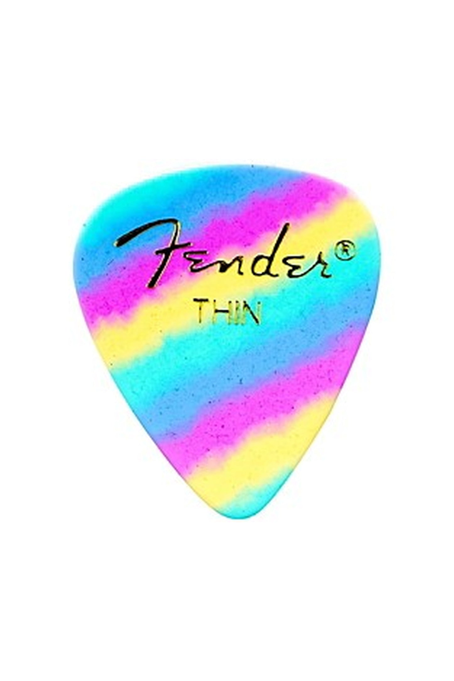 Fender Shape 351 Guitar Pick - Rainbow