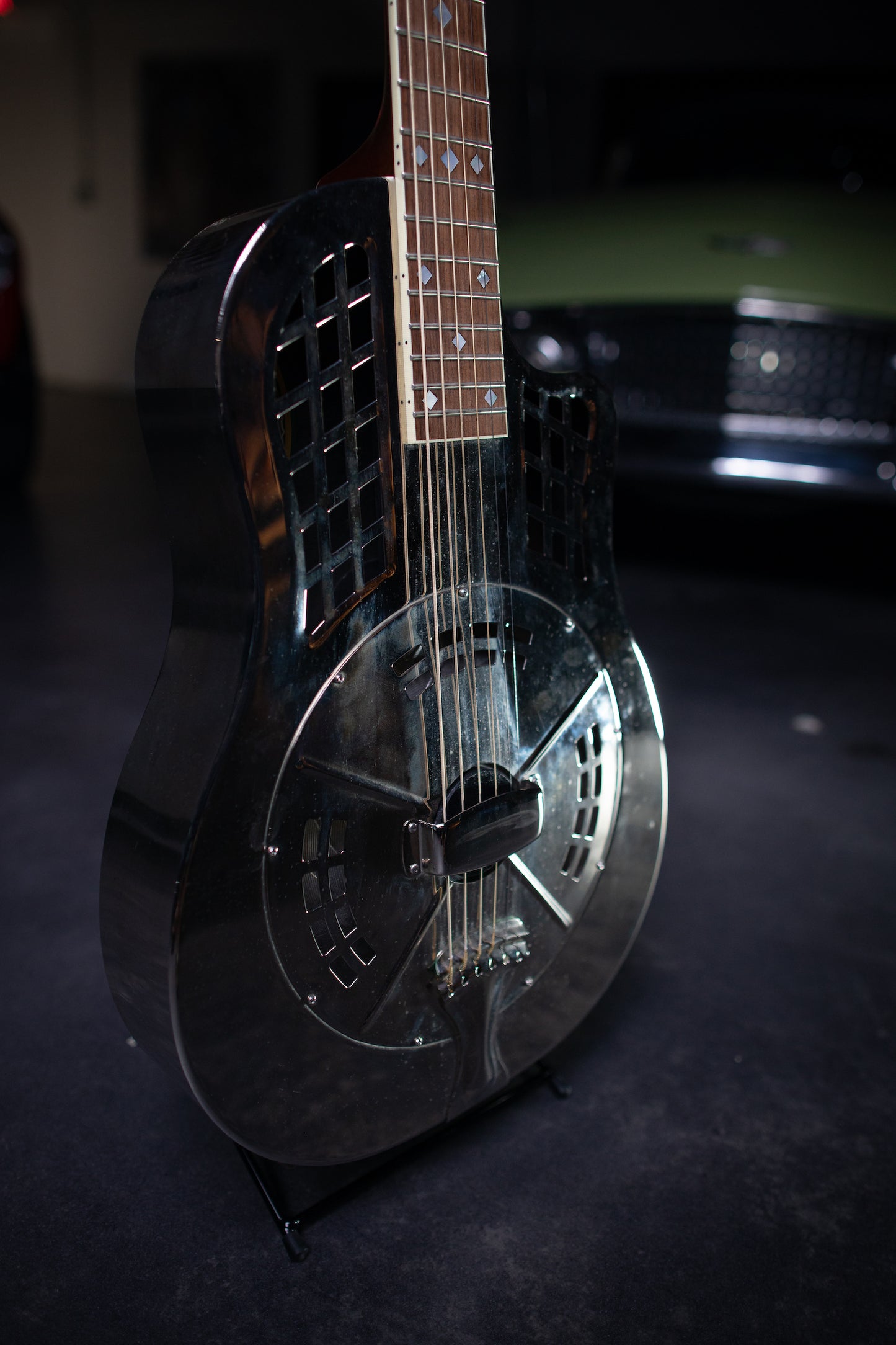 2005 Reso-Phonic ResoRocket #126 Acoustic Guitar - Nickel