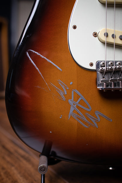1990’s Fender Stratocaster Electric Guitar [Signed by Cream] - Sunburst - Walt Grace Vintage