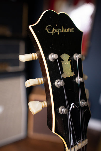 1964 Epiphone Triumph Electric Guitar - Tinted Dark Natural - Walt Grace Vintage