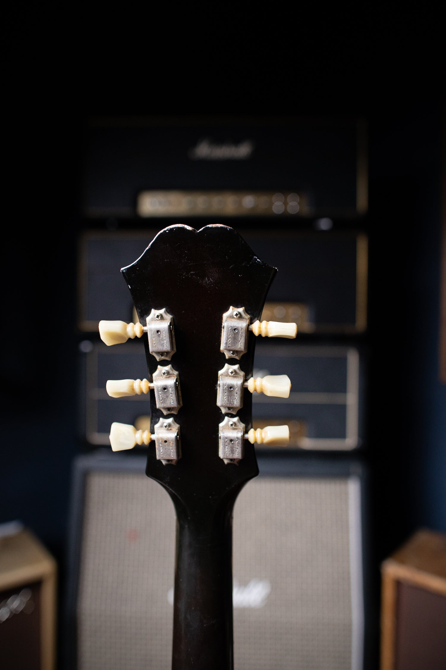 1964 Epiphone Triumph Electric Guitar - Tinted Dark Natural - Walt Grace Vintage