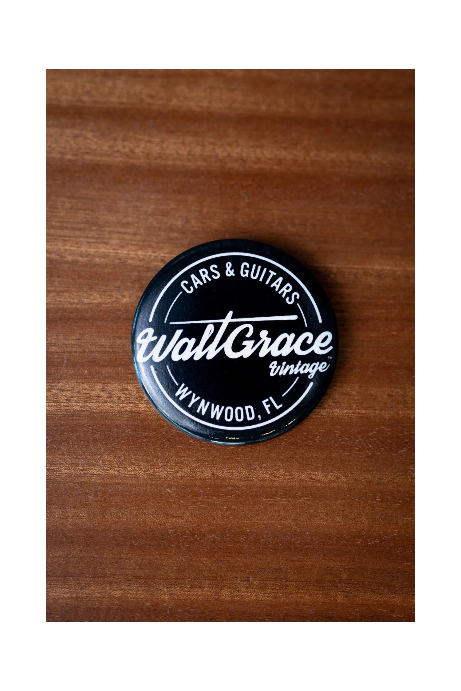 Walt Grace Vintage Button Pin