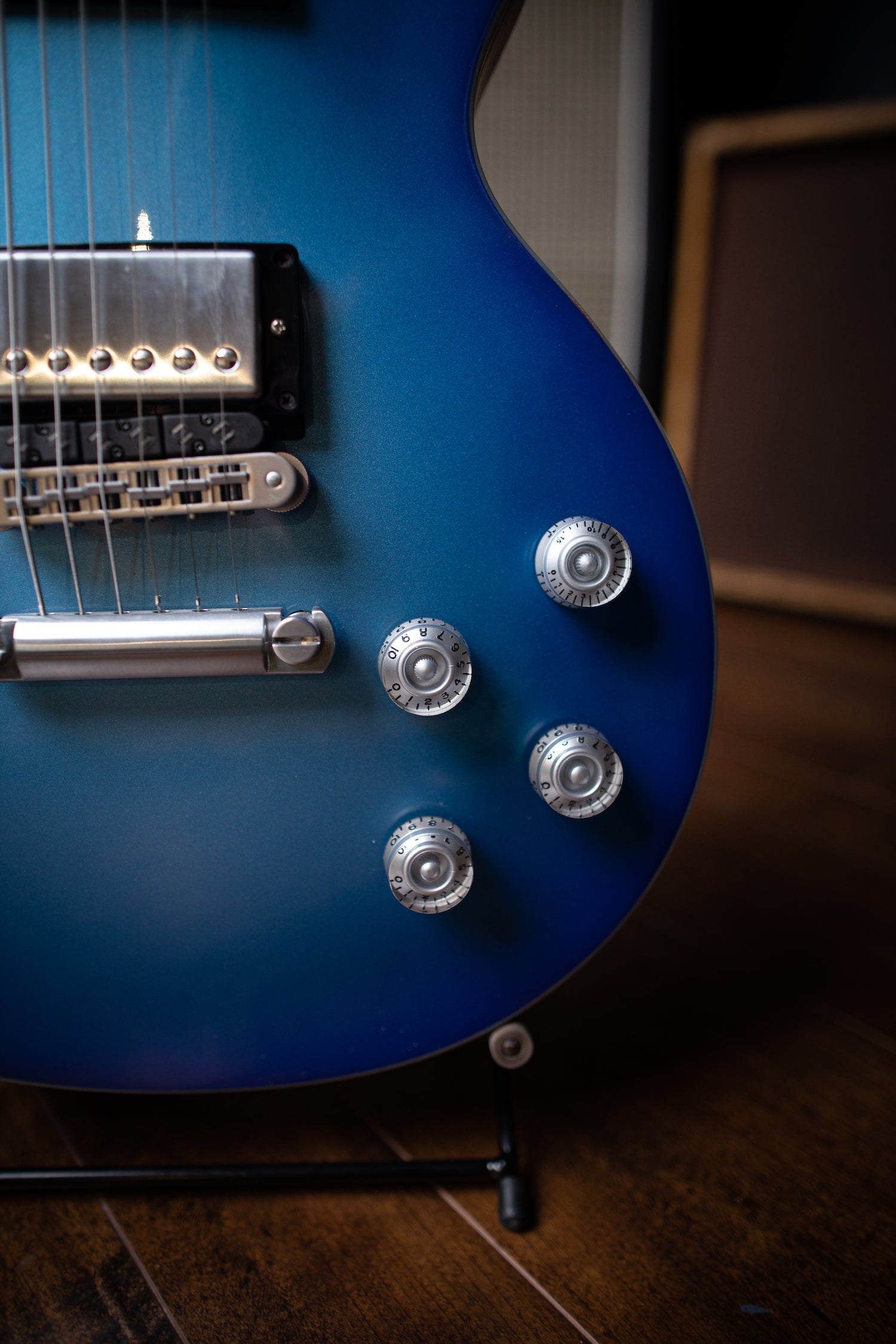 2006 Gibson Les Paul HD.6X Pro Electric Guitar - Blue - Walt Grace Vintage