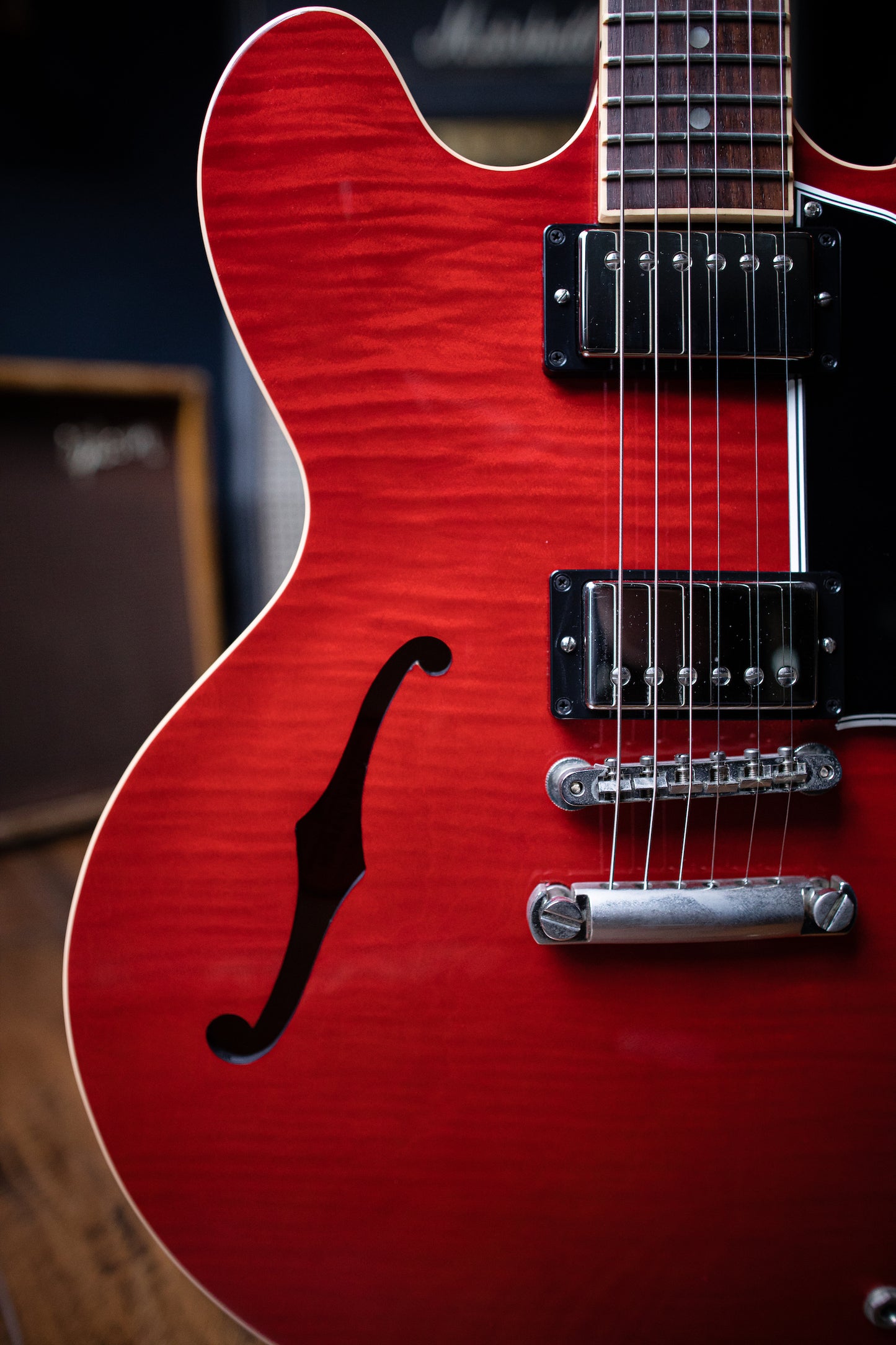 2008 Gibson ES-335 Electric Guitar - Figured Cherry - Walt Grace Vintage