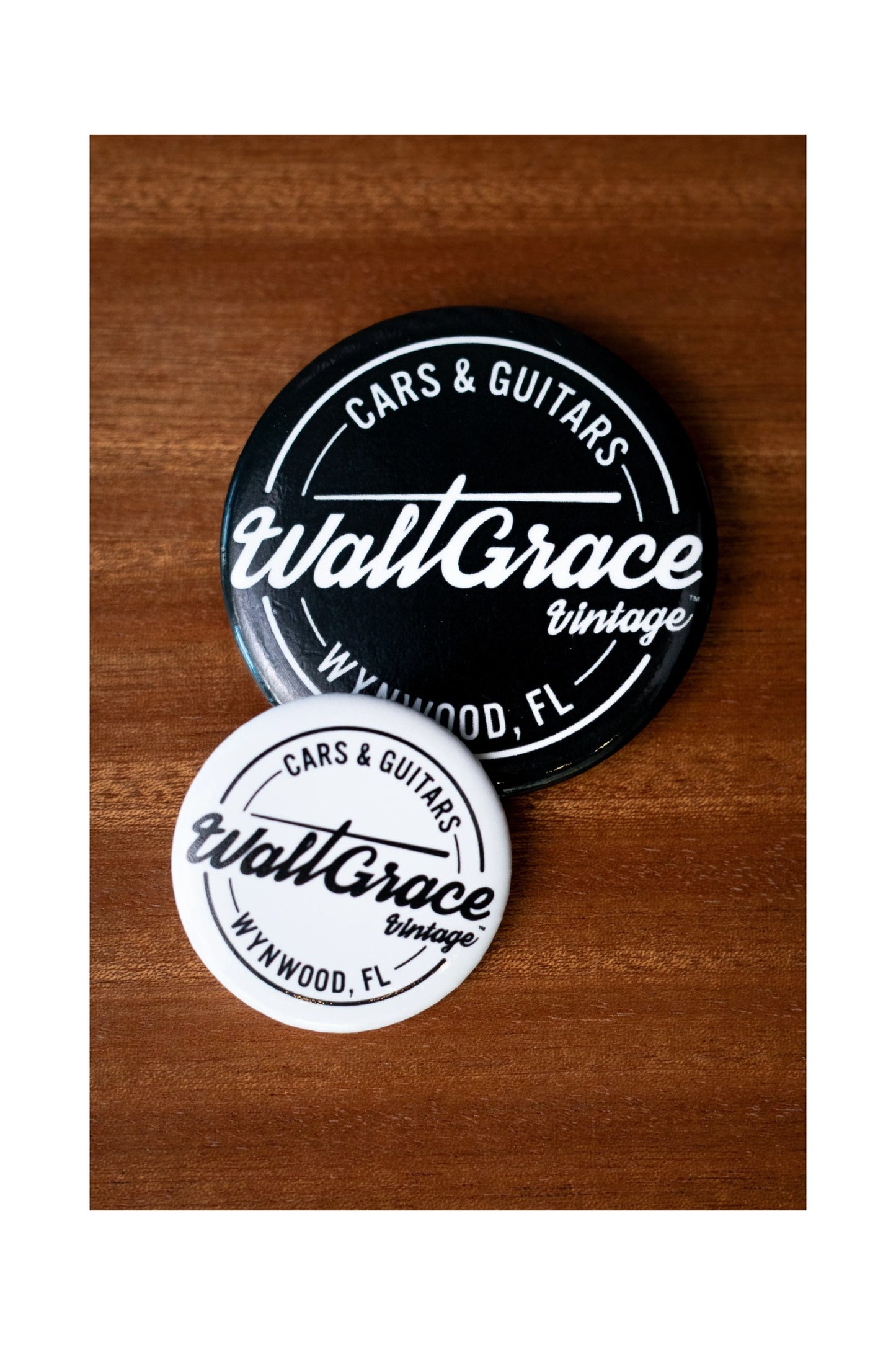 Walt Grace Vintage Button Pin