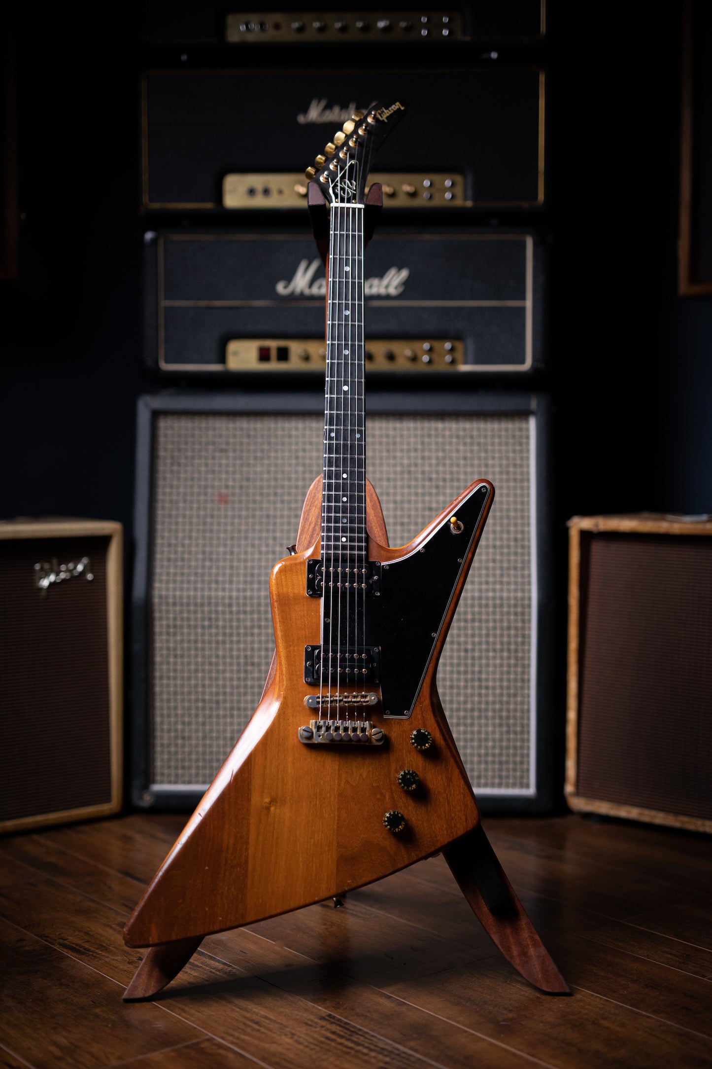 1980 Gibson Explorer E2 Electric Guitar - Natural - Walt Grace Vintage