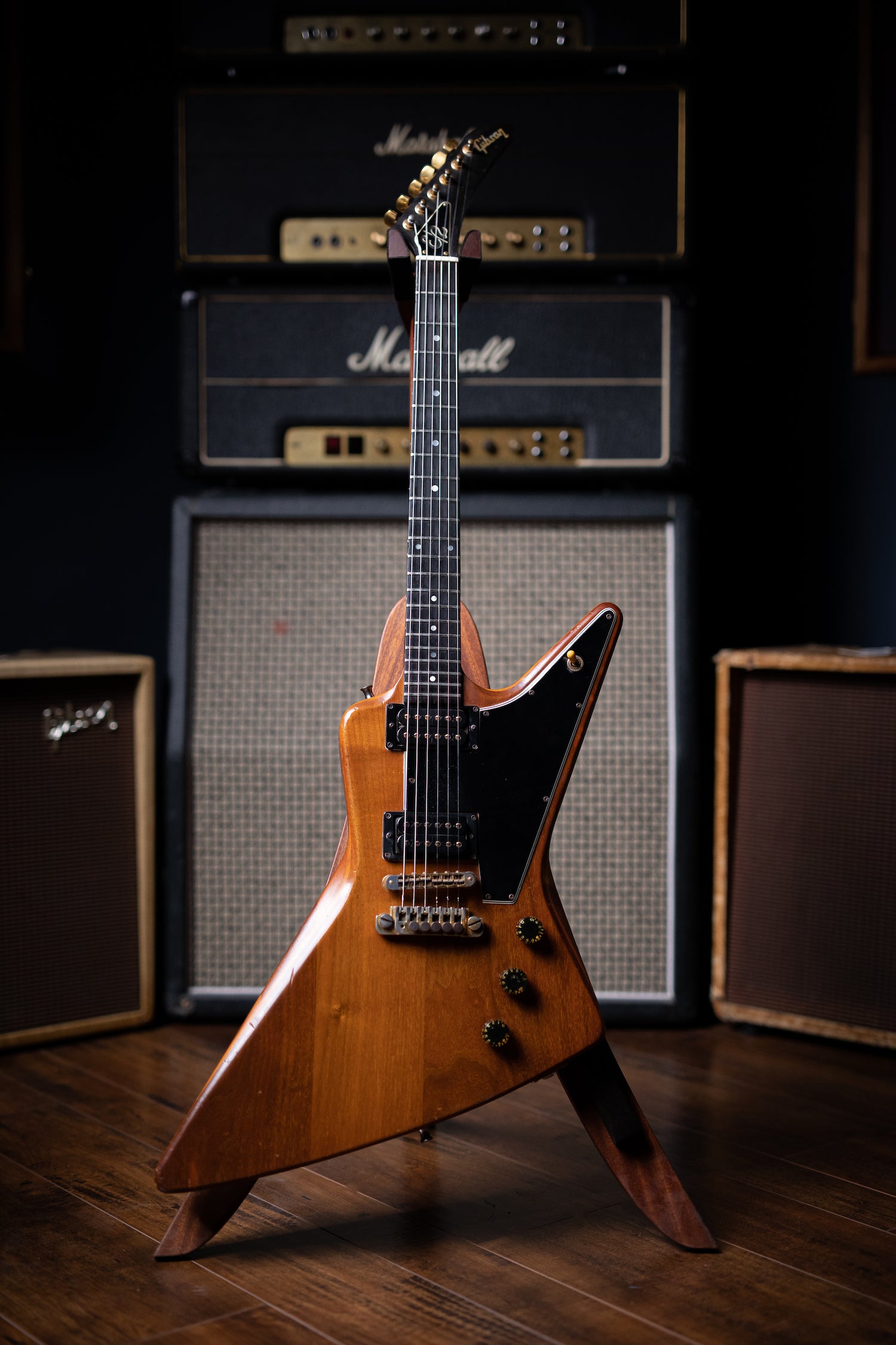 1980 Gibson Explorer E2 Electric Guitar - Natural - Walt Grace Vintage