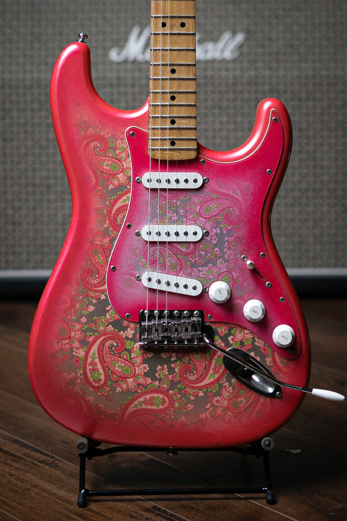 1987 Fender Stratocaster MIJ Electric Guitar - Pink Paisley - Walt Grace Vintage