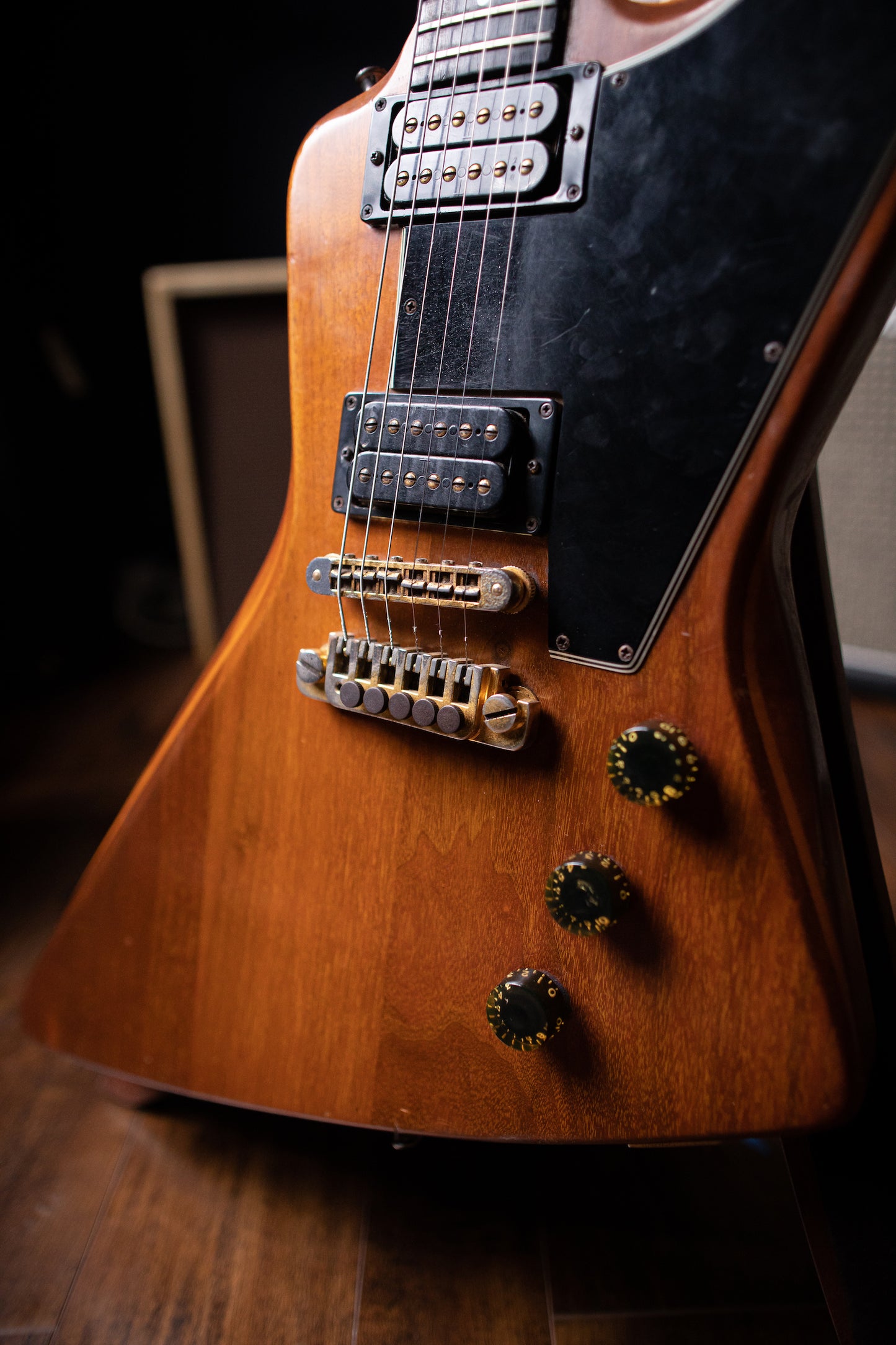 1980 Gibson Explorer E2 Electric Guitar - Natural - Walt Grace Vintage