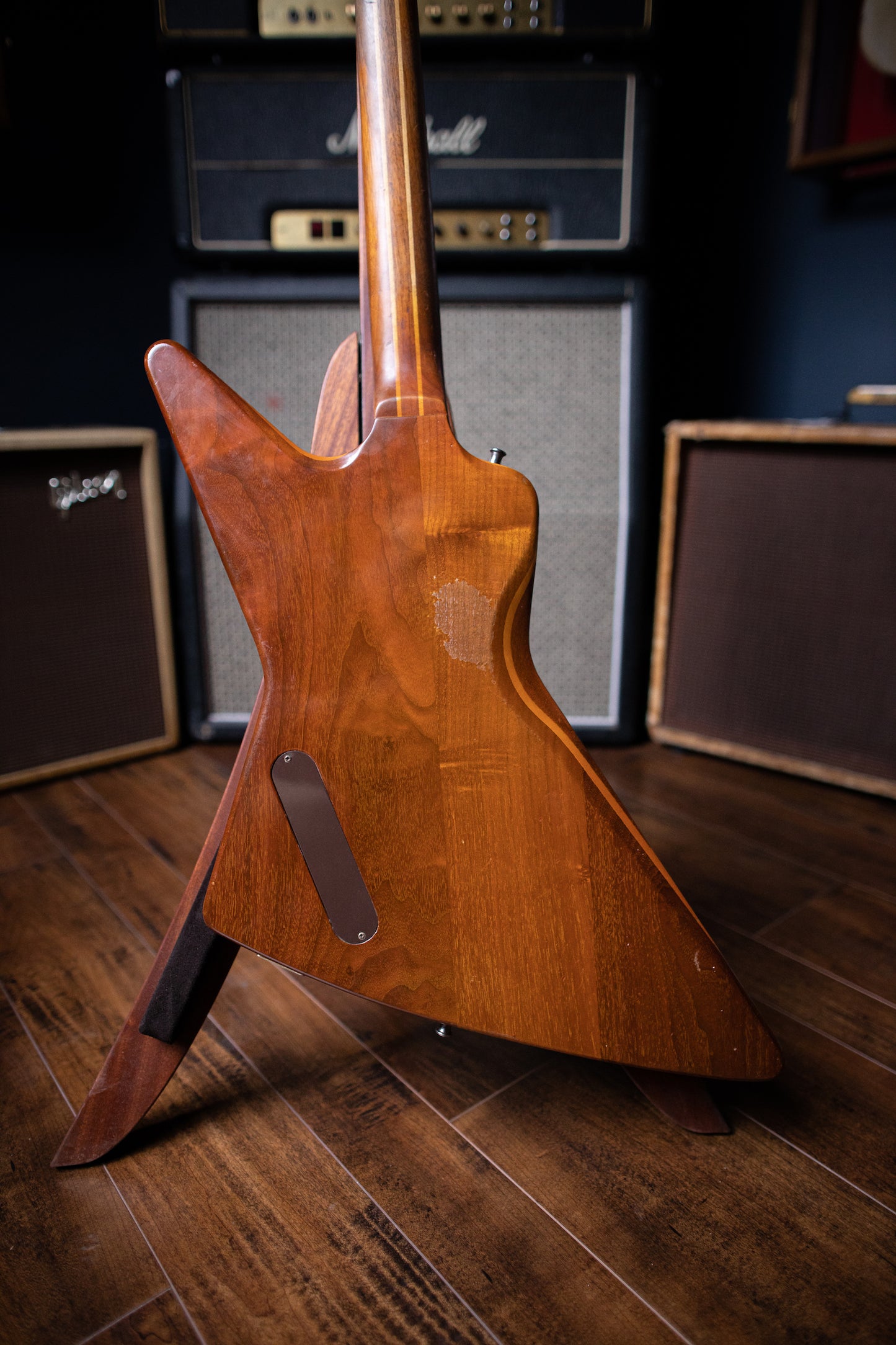 1980 Gibson Explorer E2 Electric Guitar - Natural - Walt Grace Vintage