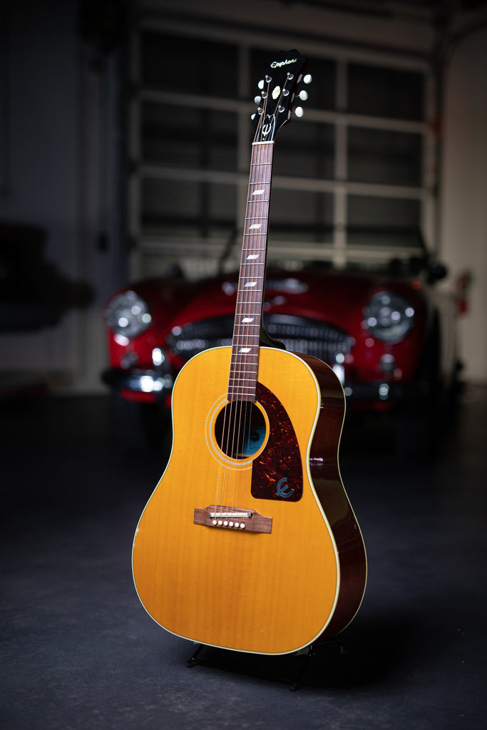 2005 Epiphone Paul McCartney FT-79 Texan Ltd. Edition Elitist Acoustic Guitar - Vintage Tint - Walt Grace Vintage