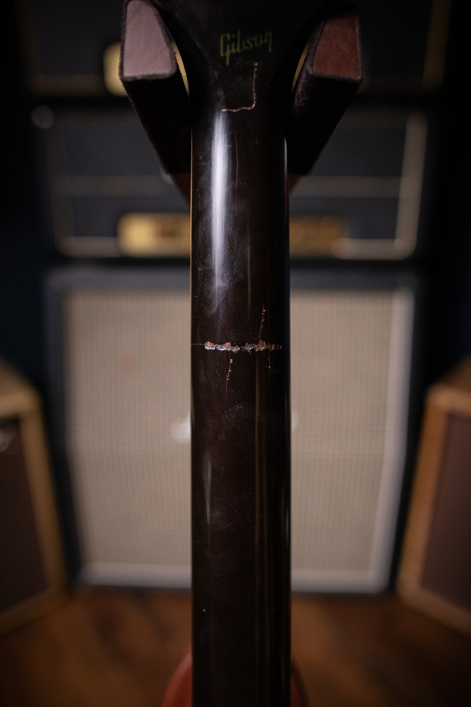 2009 Gibson Custom Shop Signature Johnny Winter '63 Firebird V Aged Electric Guitar - Vintage Sunburst - Walt Grace Vintage