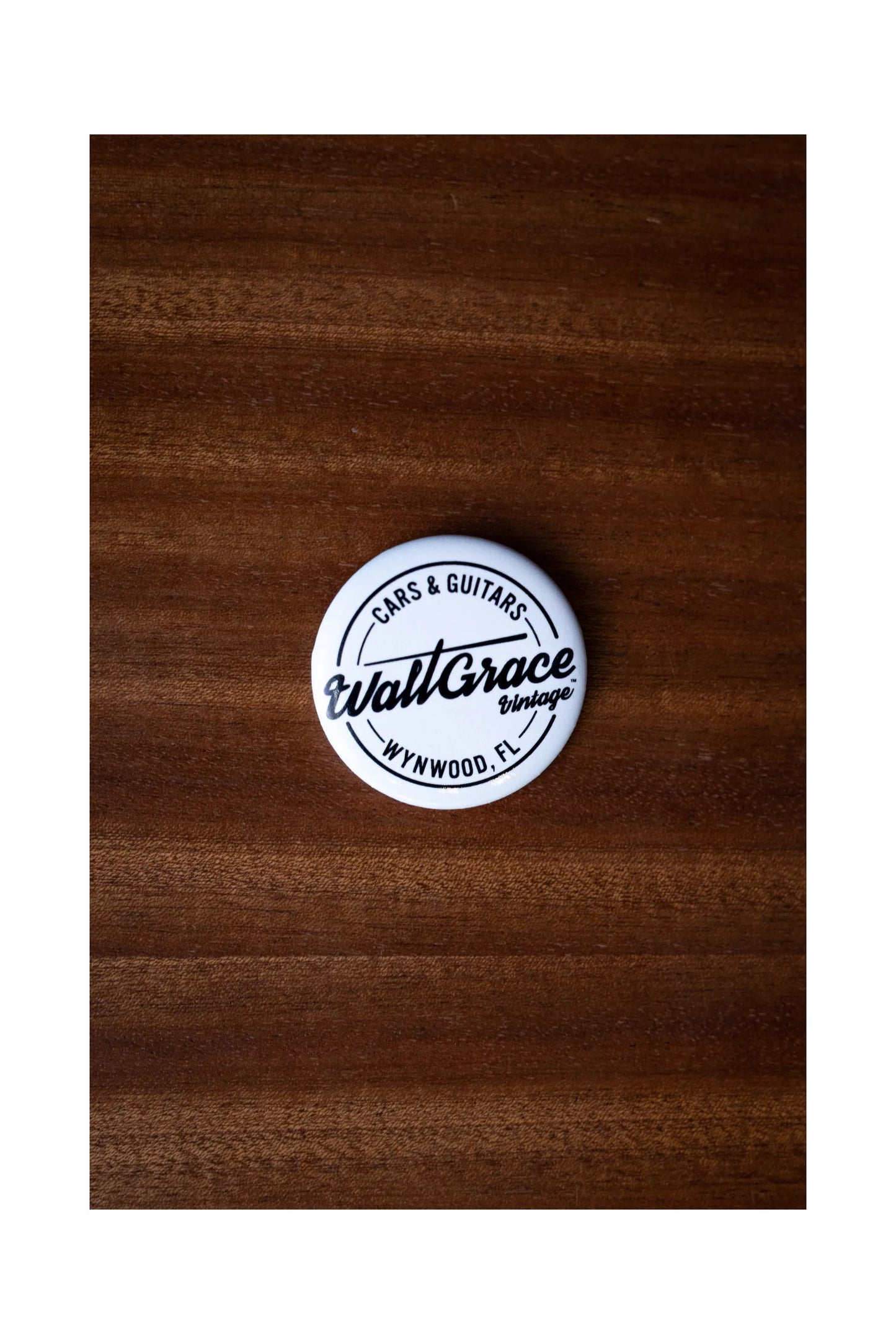 Walt Grace Vintage Button Pin