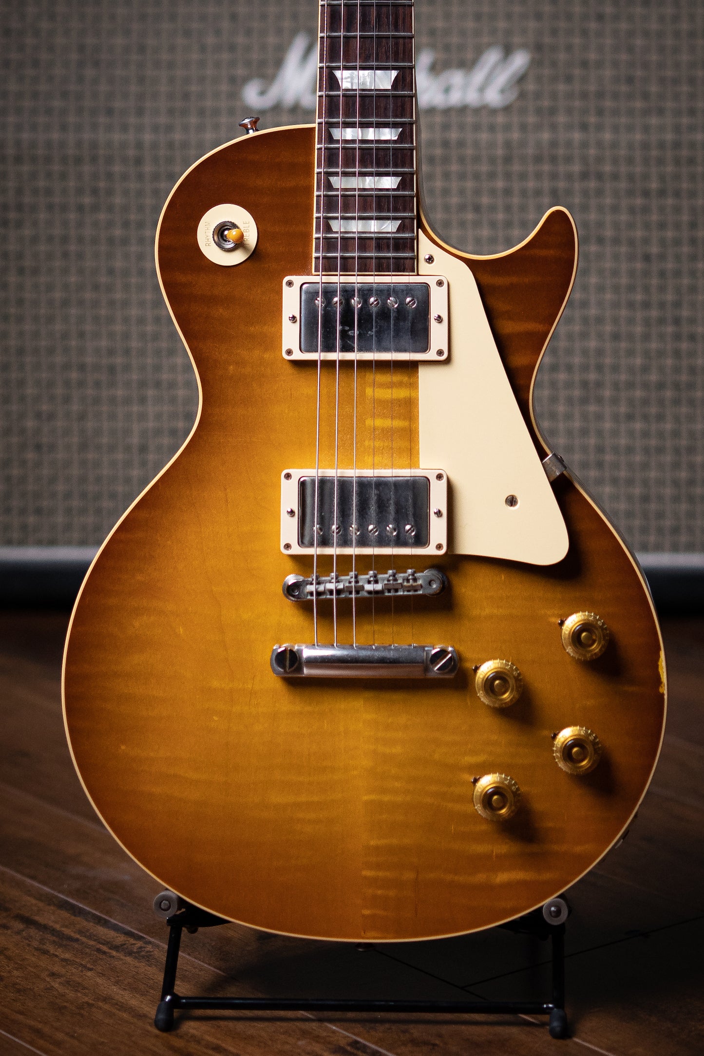2018 Gibson Custom Shop 1958 Les Paul Reissue R8 Electric Guitar - Lemon Burst - Walt Grace Vintage