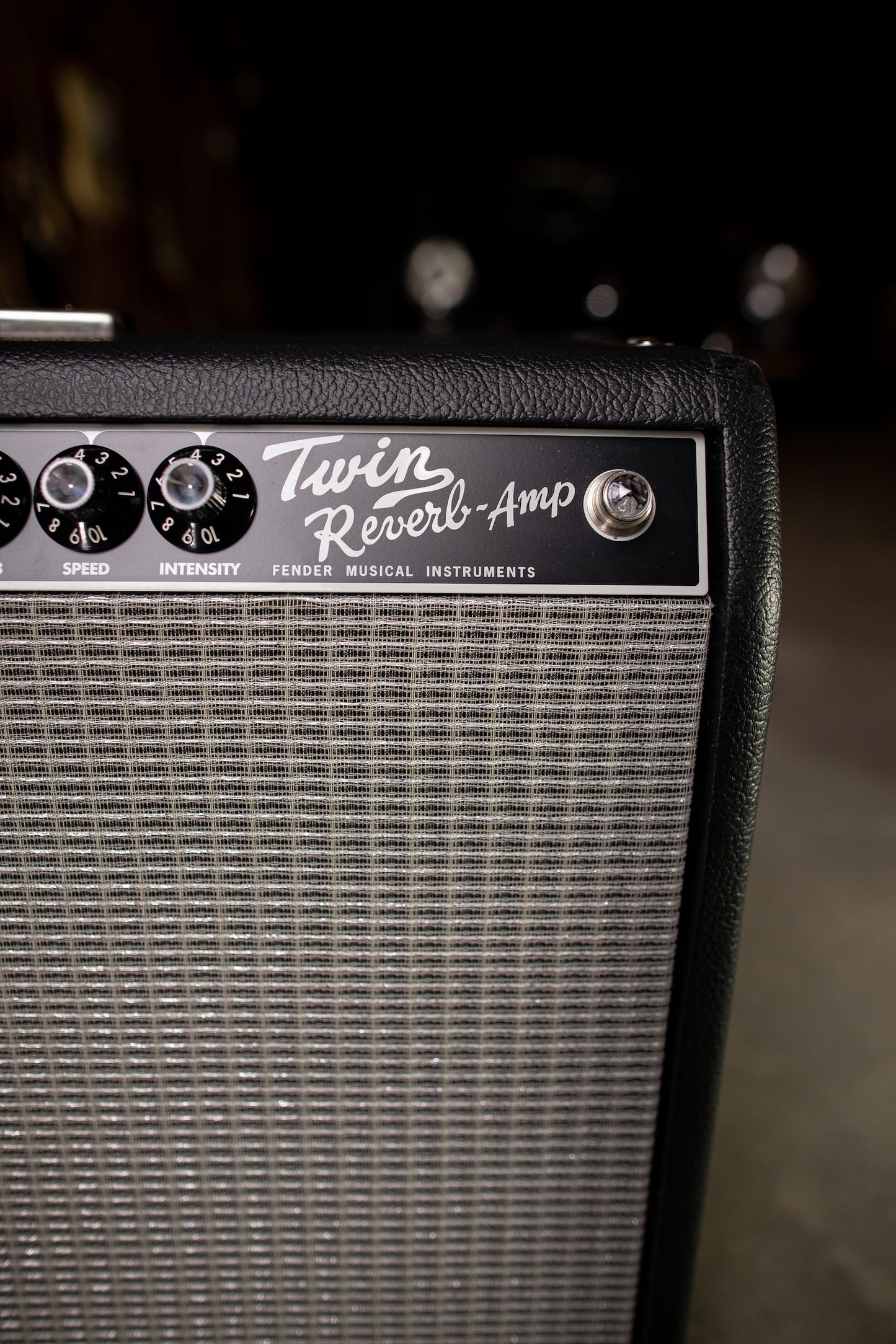 Fender Tone Master Twin Reverb 200 Watt 2x12” Combo Amp - Black - Walt Grace Vintage