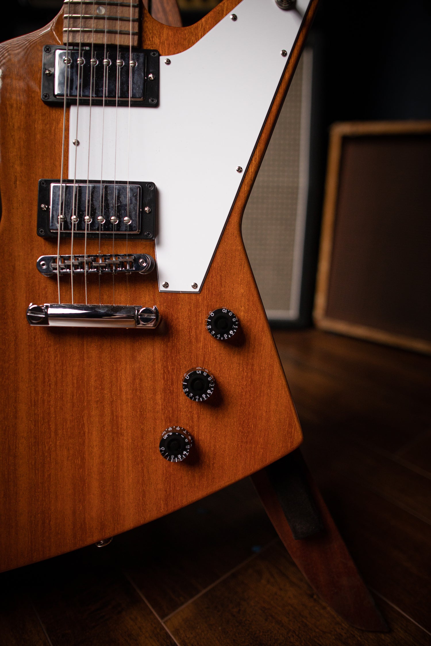 Gibson Explorer Antique Electric Guitar - Natural - Walt Grace Vintage