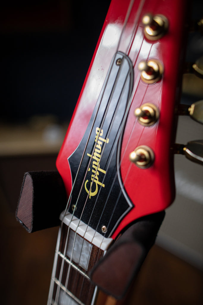 2002 Epiphone Firebird VII Electric Guitar - Red - Walt Grace Vintage