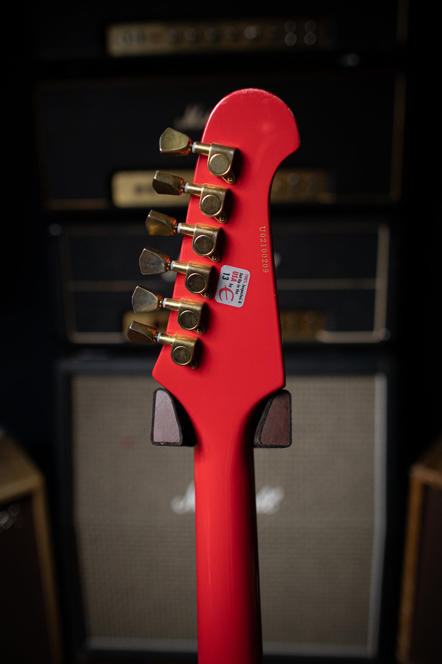 2002 Epiphone Firebird VII Electric Guitar - Red - Walt Grace Vintage