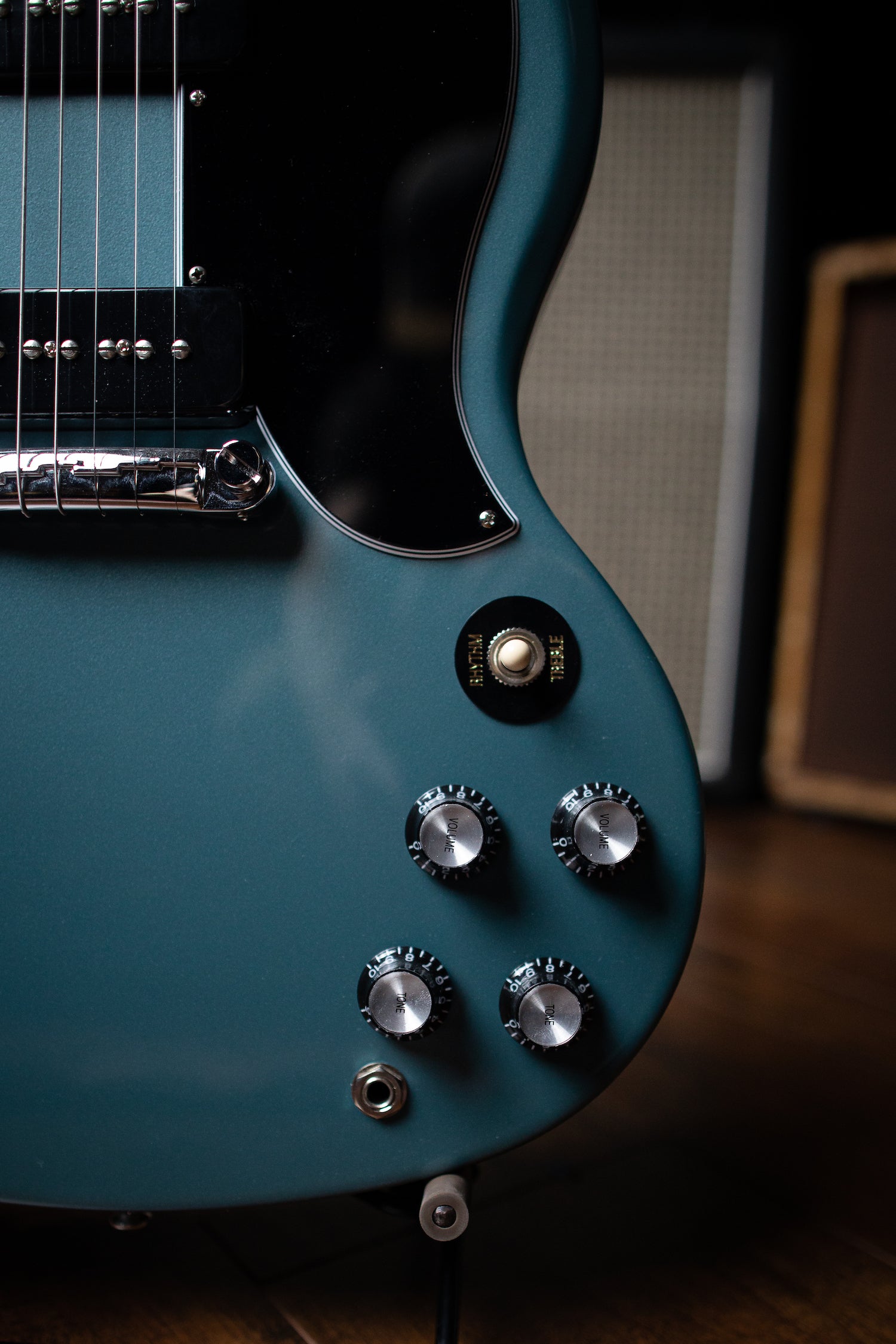 Gibson SG Special Electric Guitar - Faded Pelham Blue - Walt Grace Vintage