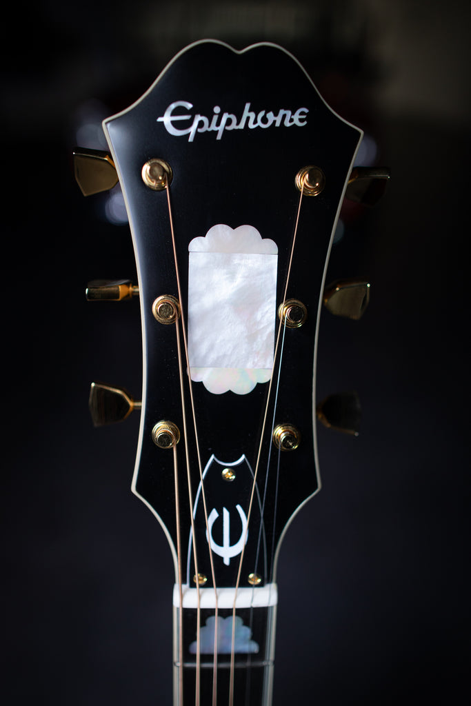 Epiphone Masterbilt Excellente Acoustic-Electric Guitar - Antique Natural Aged Gloss