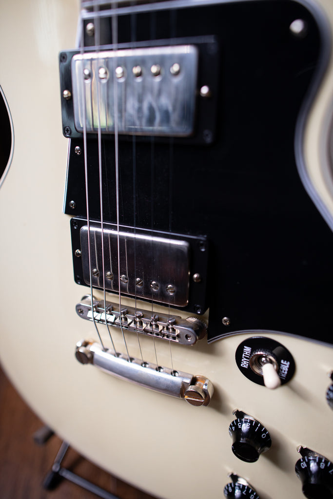 Gibson Custom Shop Les Paul Special Double Cut Electric Guitar - VOS Classic White - Walt Grace Vintage