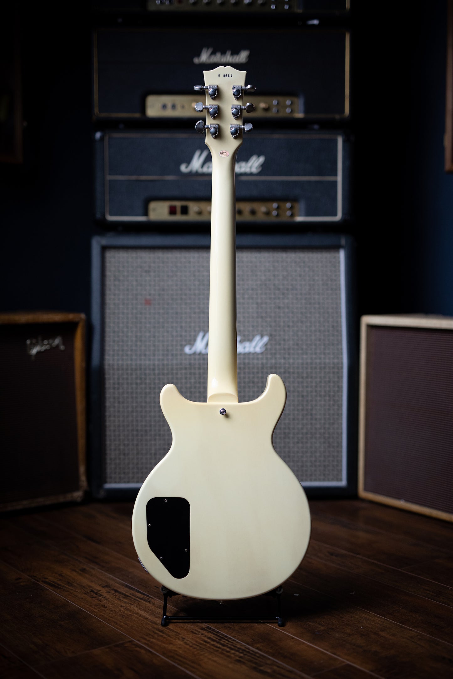 Gibson Custom Shop Les Paul Special Double Cut Electric Guitar - VOS Classic White - Walt Grace Vintage