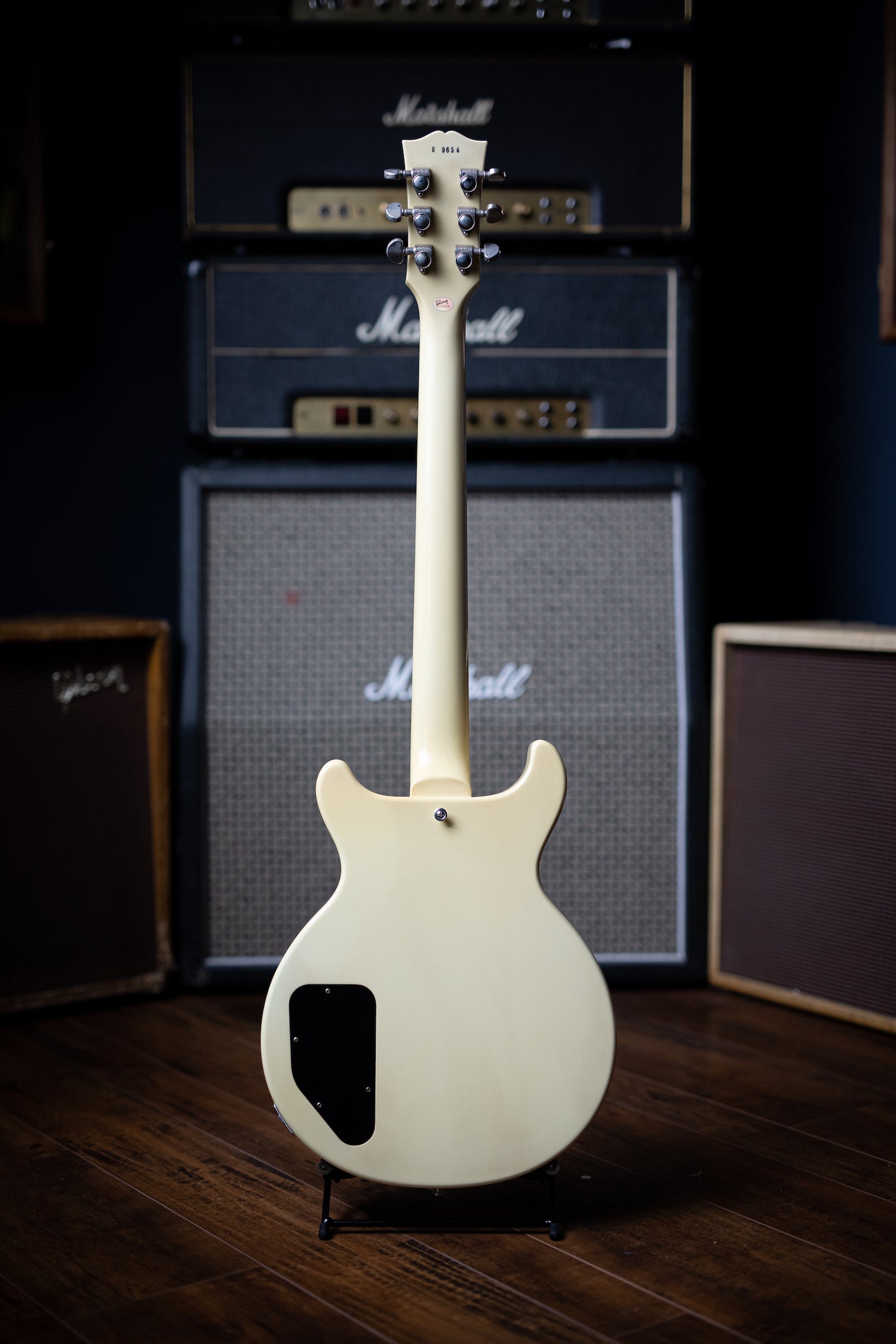 Gibson Custom Shop Les Paul Special Double Cut Electric Guitar - VOS Classic White - Walt Grace Vintage