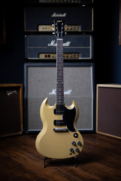 Gibson Custom Shop '63 SG Special Reissue Electric Guitar - VOS TV Yellow - Walt Grace Vintage