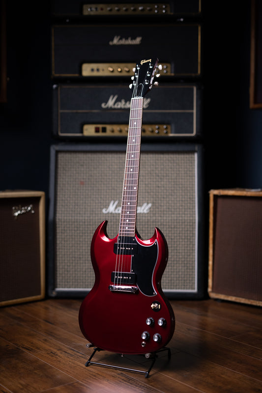 Gibson SG Special Electric Guitar - Vintage Sparkling Burgundy - Walt Grace Vintage