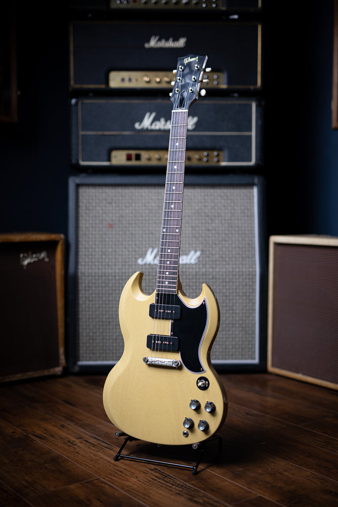 Gibson Custom Shop '63 SG Special Reissue Electric Guitar - VOS TV Yellow - Walt Grace Vintage
