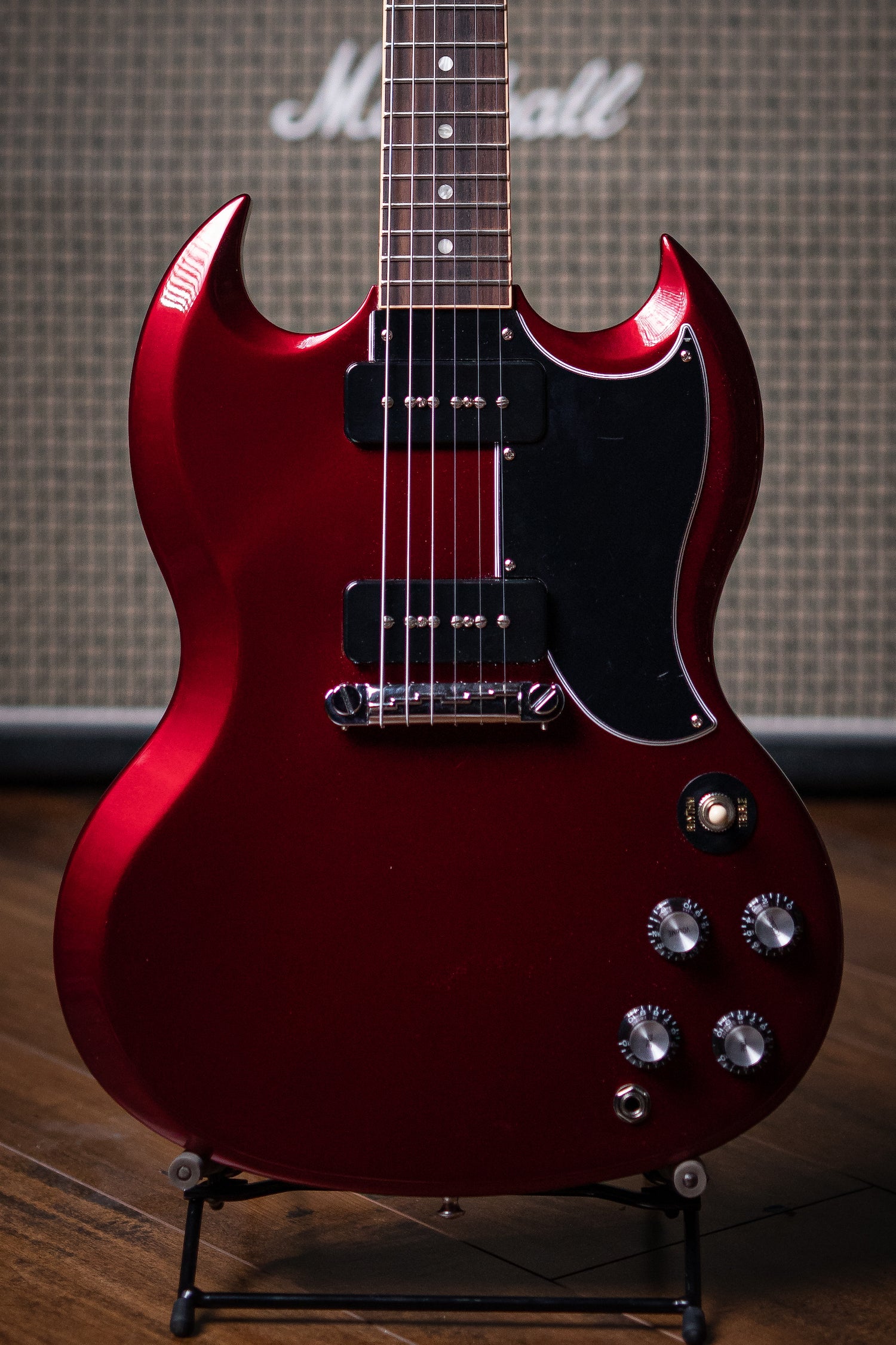 Gibson SG Special Electric Guitar - Vintage Sparkling Burgundy - Walt Grace Vintage