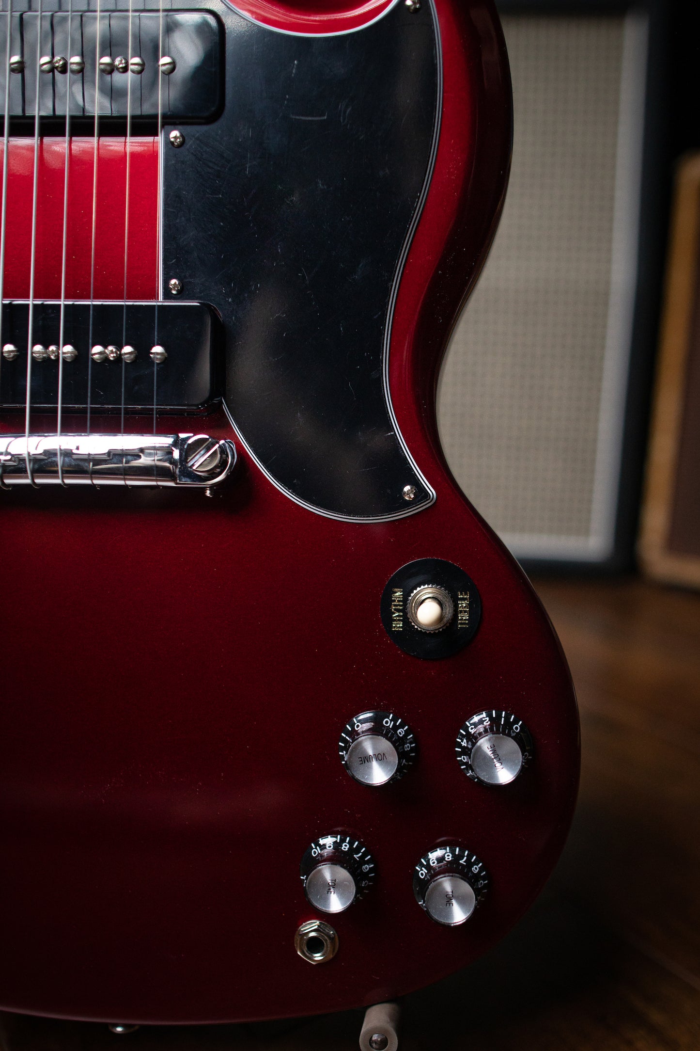 Gibson SG Special Electric Guitar - Vintage Sparkling Burgundy - Walt Grace Vintage