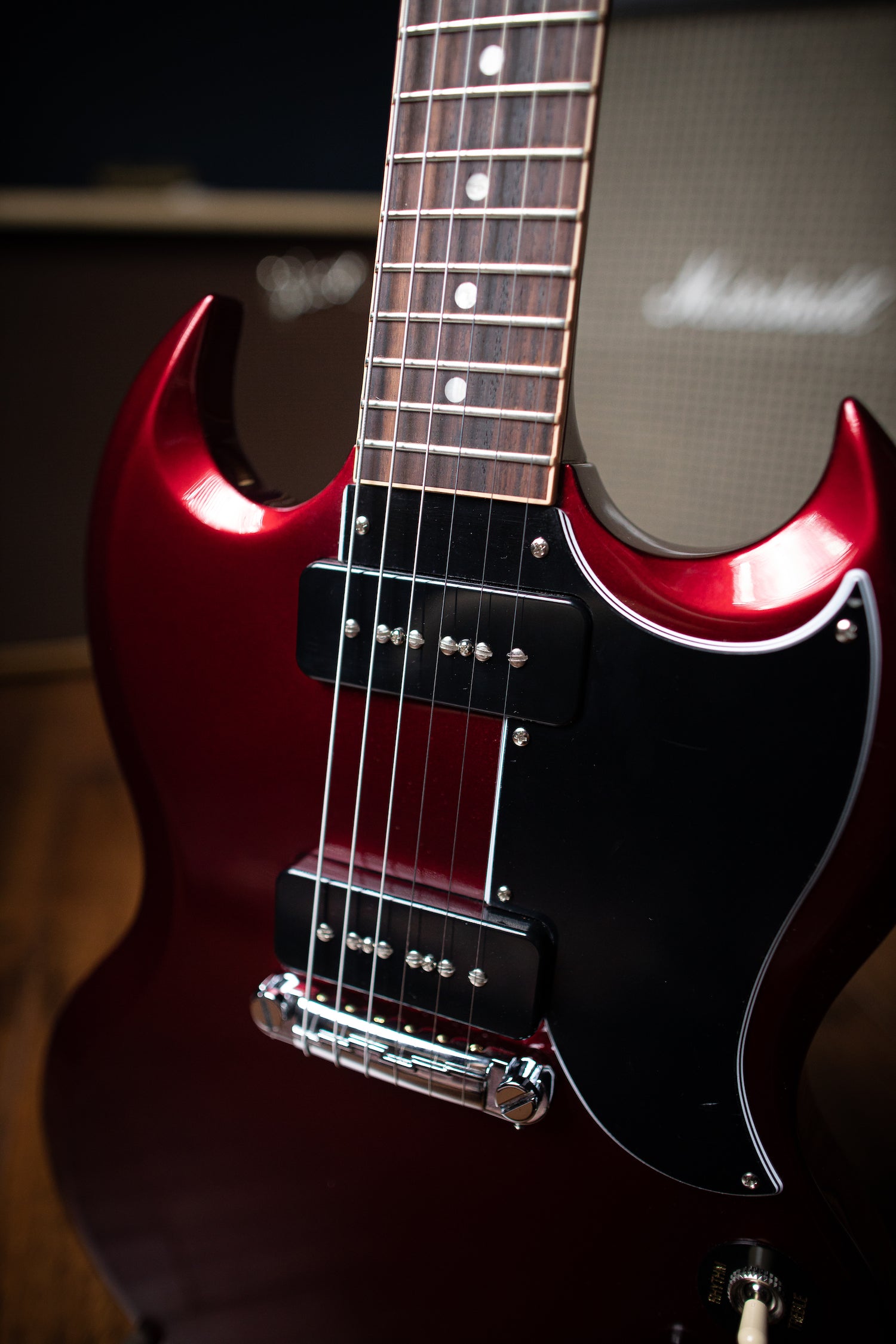 Gibson SG Special Electric Guitar - Vintage Sparkling Burgundy - Walt Grace Vintage