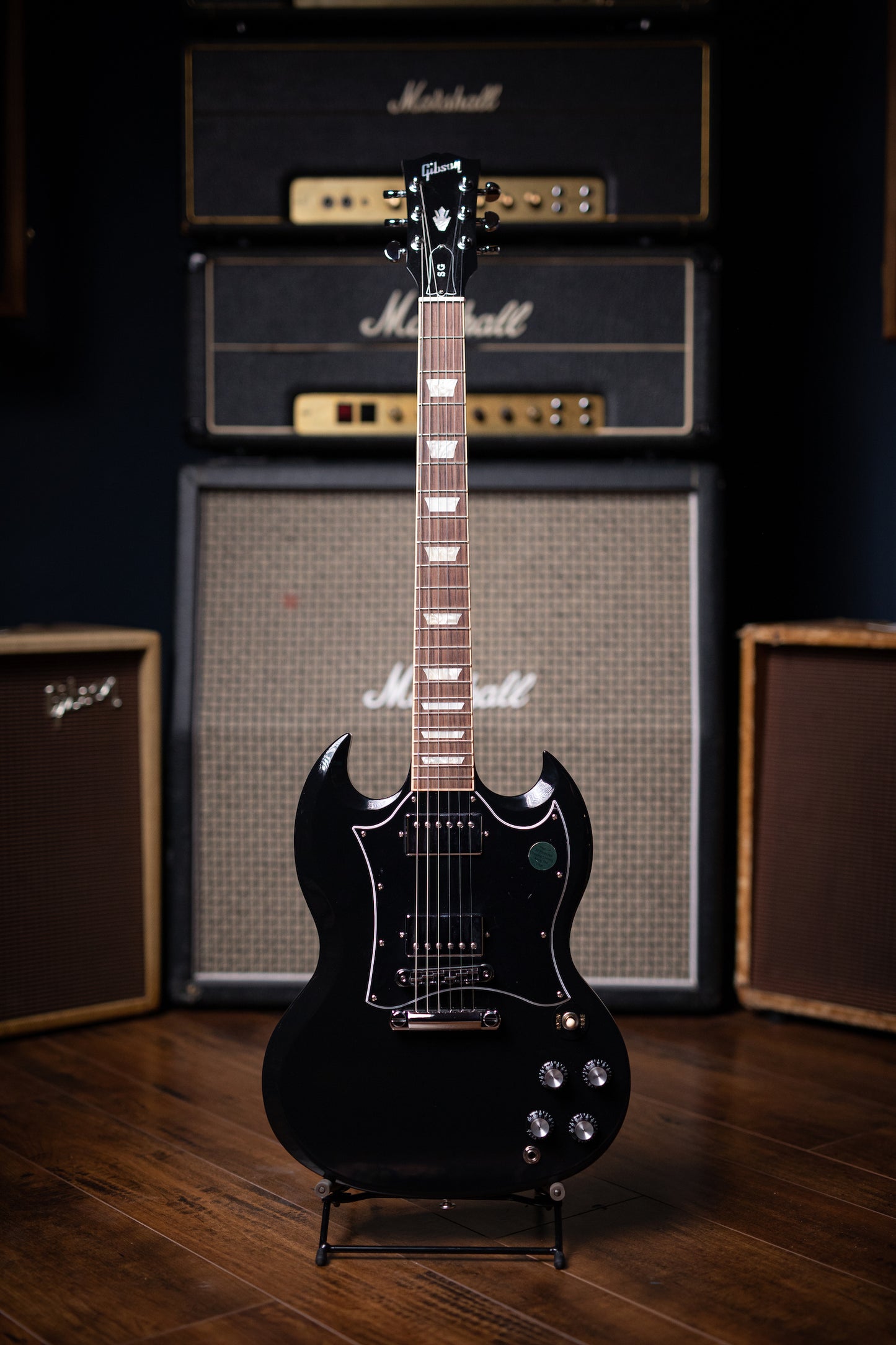 Gibson SG Standard Electric Guitar - Ebony - Walt Grace Vintage