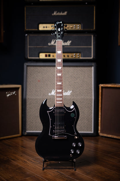 Gibson SG Standard Electric Guitar - Ebony - Walt Grace Vintage