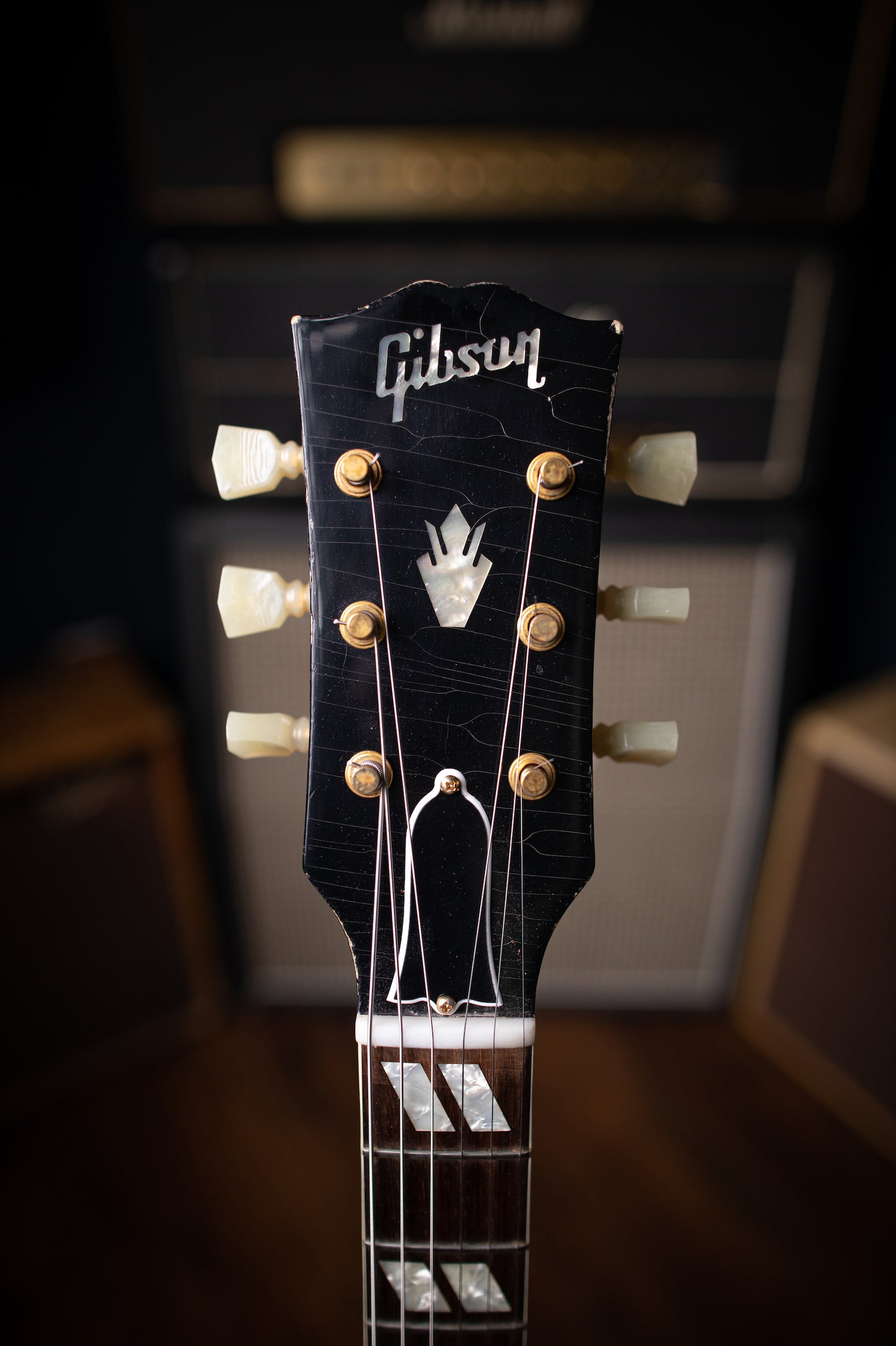 2016 Gibson Custom Shop '63 ES-335 CME Limited Electric Guitar - Aged Ebony - Walt Grace Vintage